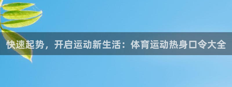 vsport体育官方正版app官方：快速起势，开启运