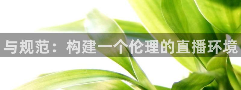 玩球体育直播app：与规范：构建一个伦理的直播环境